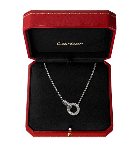 cartier amulette necklace dupe|cartier interlocking necklace.